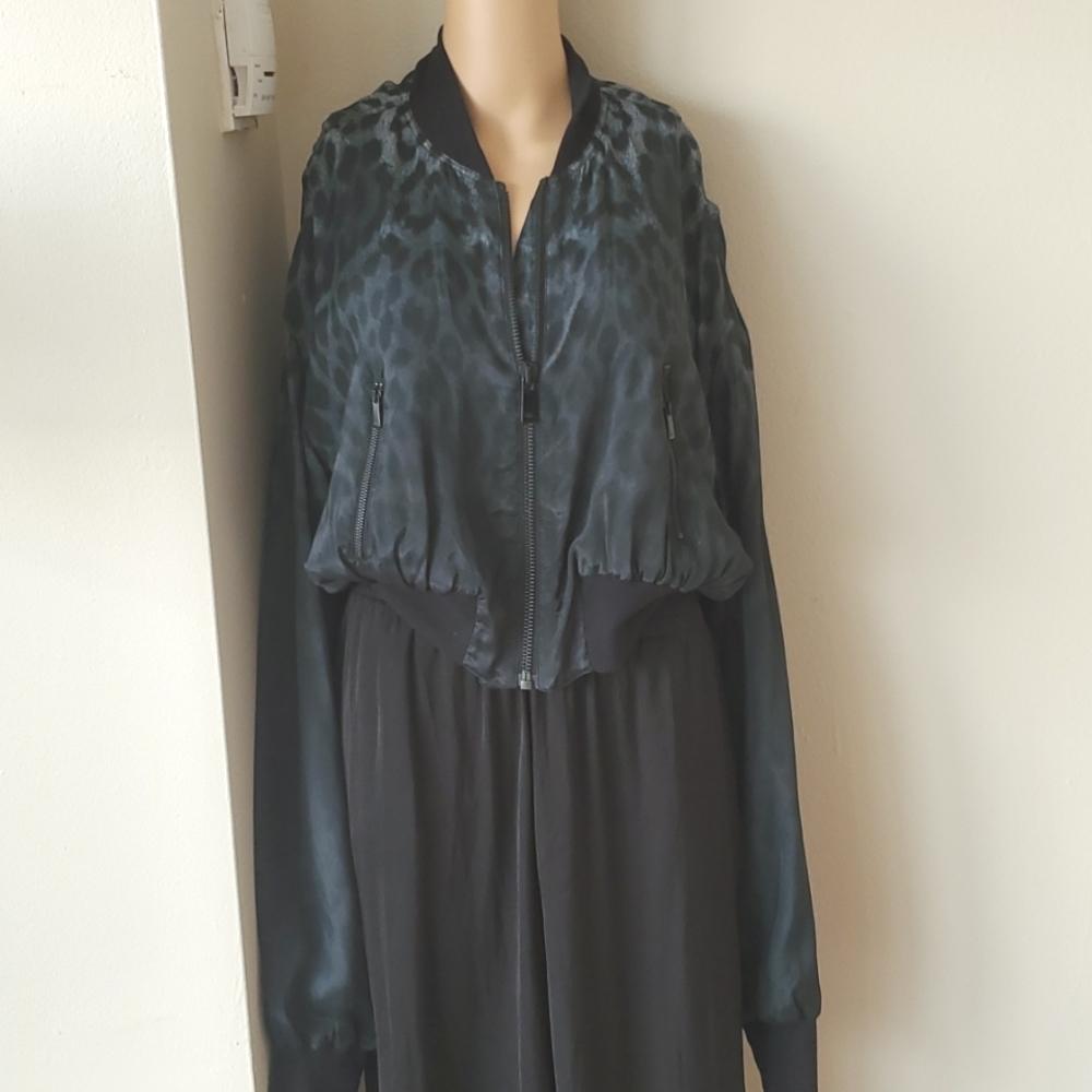 Marcelo Burlon silk Viscose Cotton Animal print jacket